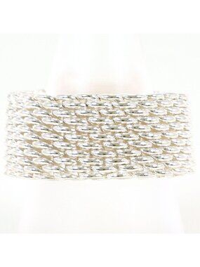 Tiffany & Co Somerset Mesh 925 Sterling Silver Ring